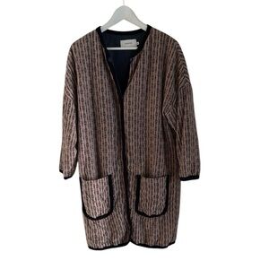 Munthe Quilted Long Light Jacket